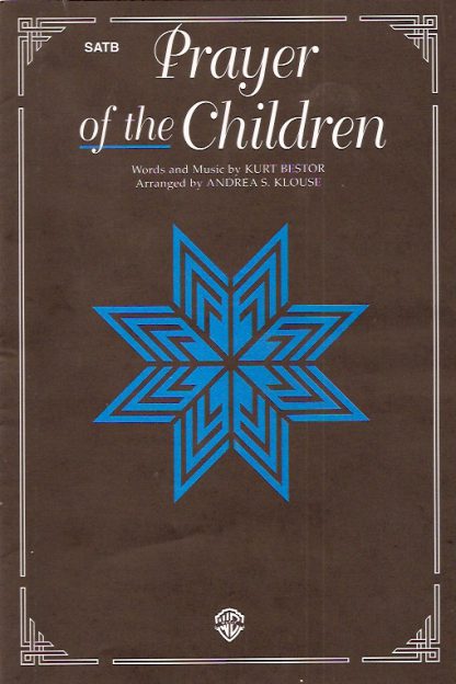Prayer of the Children - SATB