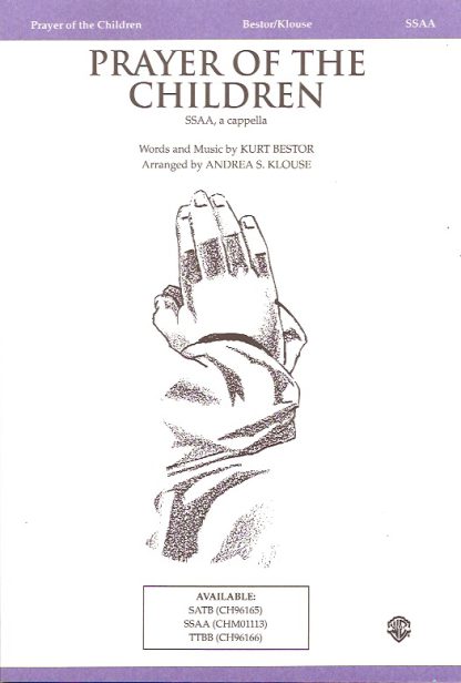 Prayer of the Children - SSAA